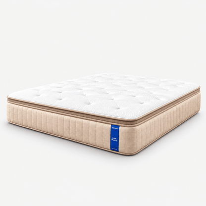 Sonno Luxe Hybrid mattress in a white background