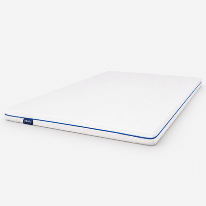 a sonno mattress topper queen size on a white background