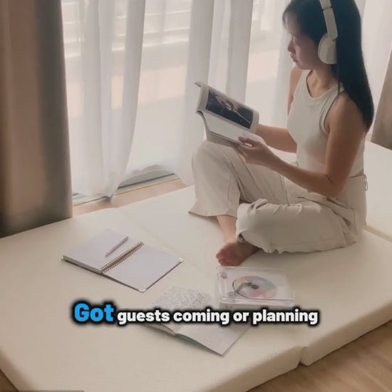 Sonno foldable mattress trifold singapore